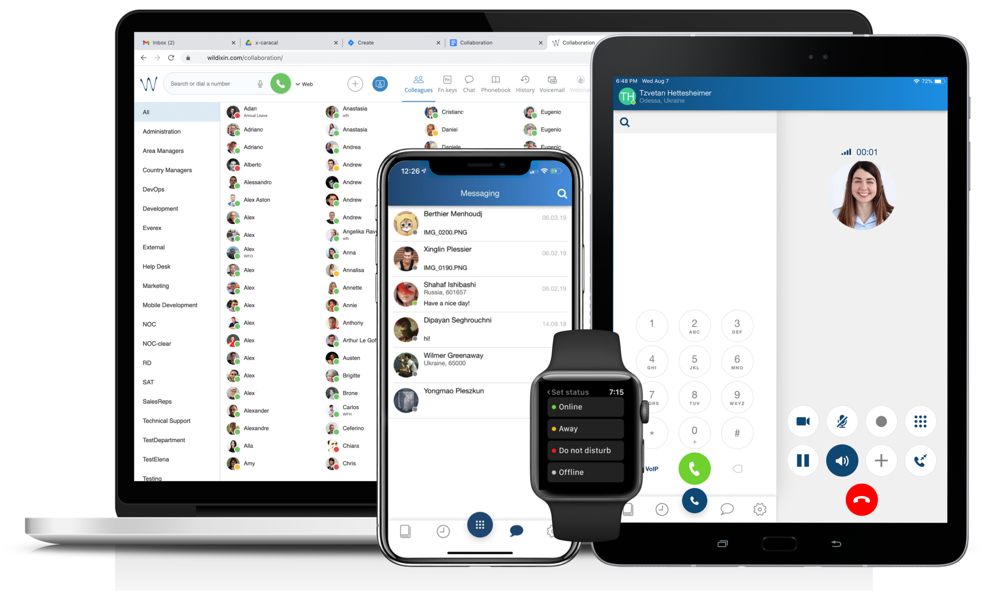 Wildix Telefonie Lösung im Überblick