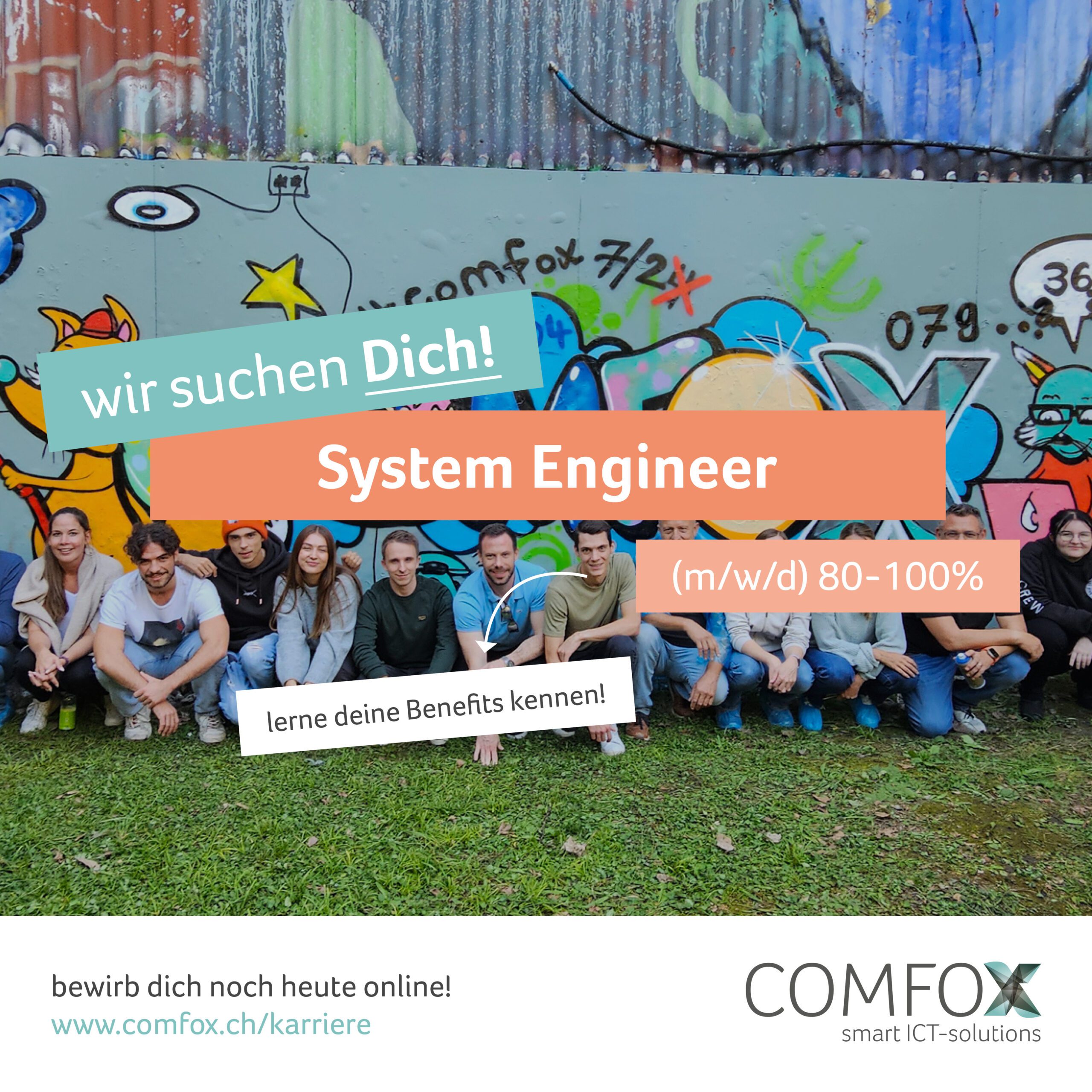Wir suchen dich für eine spannende Stelle als System Engineer ‼️
