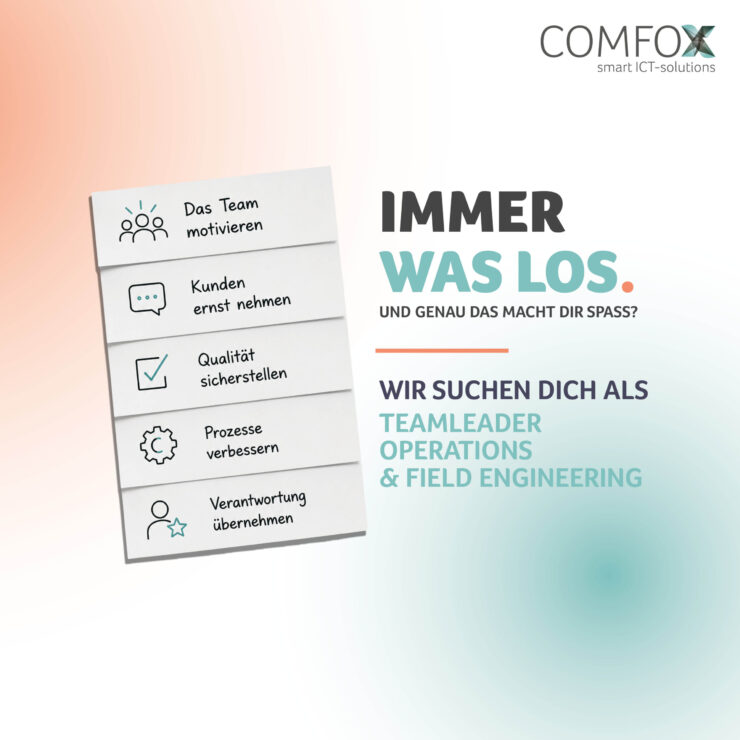 Gestalte die Zukunft unseres Operations Teams mit!